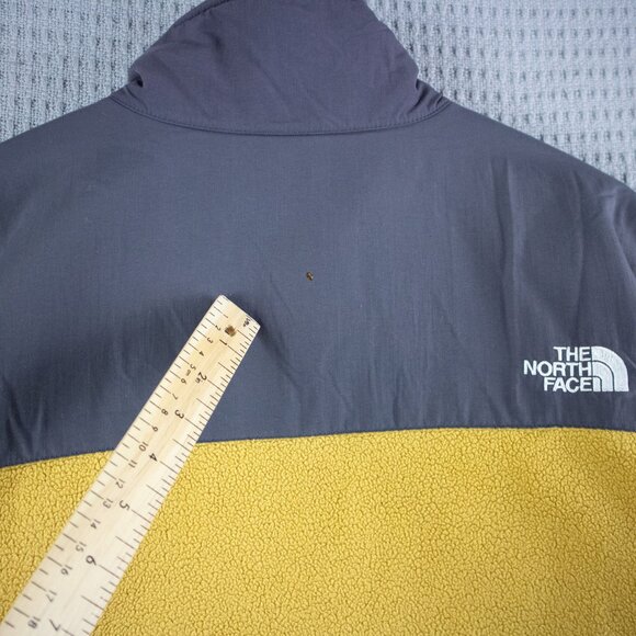 The North Face Denali Yellow Jacket Mens Large 2000s Y2K - Picture 8 of 8
